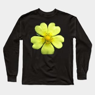 Yellow Wildflower Long Sleeve T-Shirt